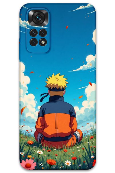 Gramaphone حافظة هاتف متوافقة مع هاتف Xiaomi Redmi Note 11 + واقي شاشة - 5747