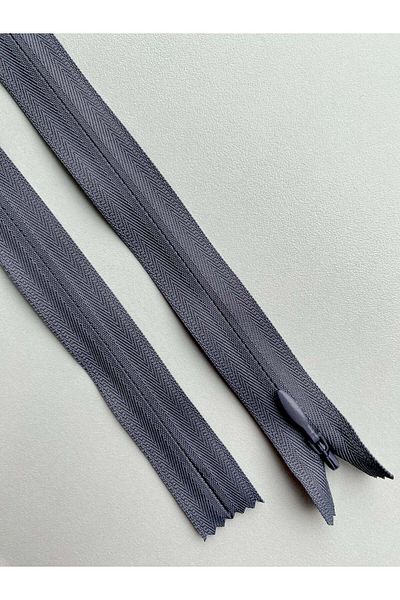 Luxuro Premium Hidden Zipper Dark Grey - 70 cm Length