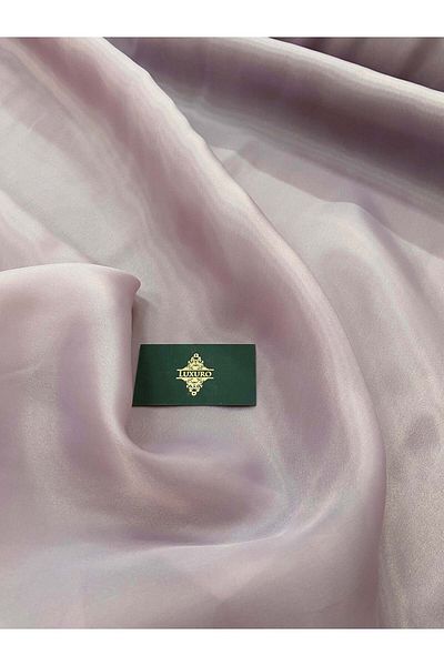 Luxuro Powder Pearl Organza - 3 m Width