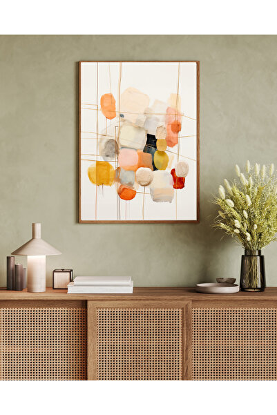 woodhomeworks Tek Parça Salon Ofis Dekor Tablo Ttk