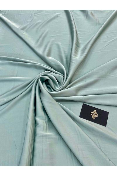 Luxuro Satin Elastic Matasos Premium Verde Ou-de-Rata