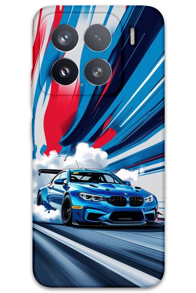 Gramaphone Xiaomi Mi 15 Pro Compatible Car Pattern Phone Case + Screen Protec...
