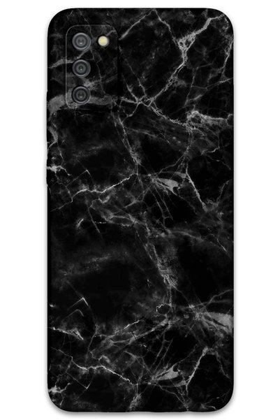 Gramaphone Galaxy A03S Compatible Marble Pattern Phone Case + Screen Protecto...