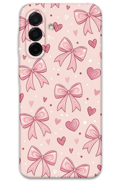 Gramaphone Galaxy A36 Compatible Ribbon Pattern Phone Case + Screen Protector...