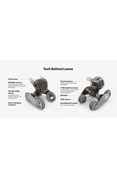 Genel Markalar Loona En Gelişmiş Akıllı Robot Evcil Köpek - Yapay Zeka Destekli Sohbet GPT