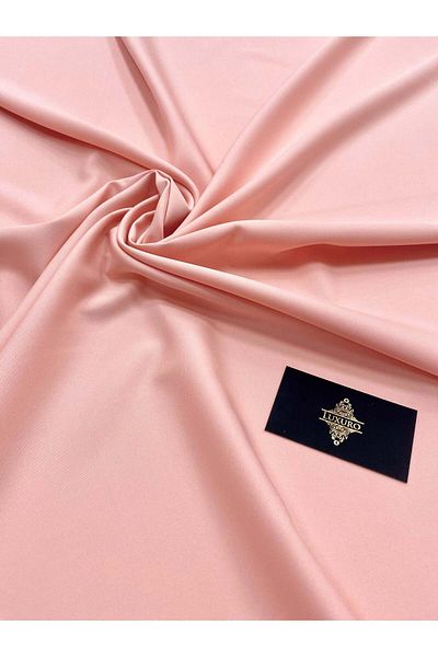 Luxuro Premium Elastic Crepe Light Salmon