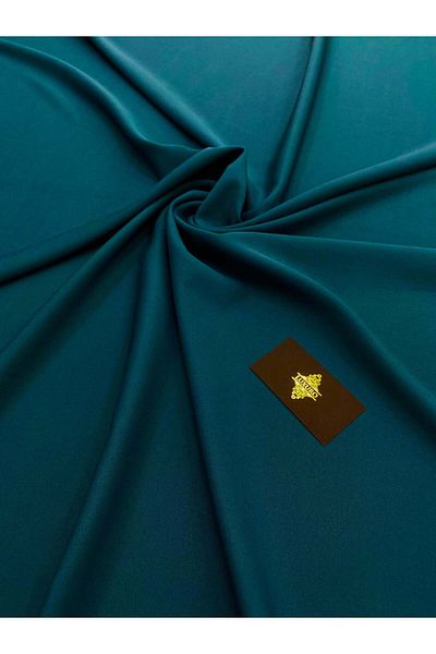 Luxuro Premium Stretch Crepe Dark Navy Green