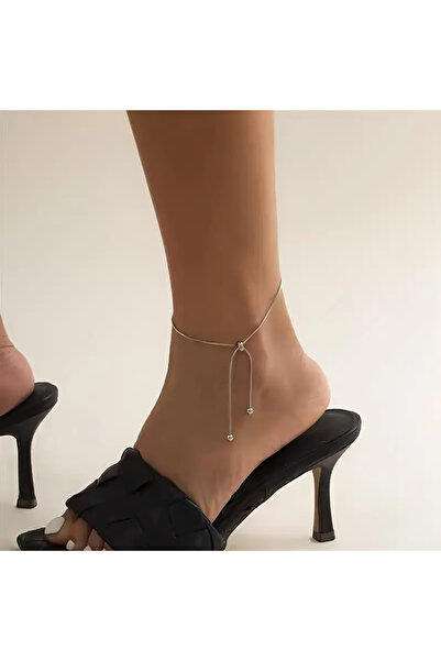 Silay mağaza Sürgülü Ayarlanabilir Çelik Halhal Ve Bileklik