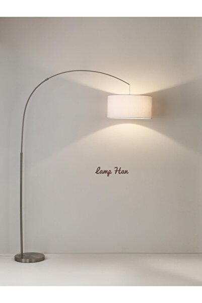 Lamp Han Orta Çağ Deve Boynu Olta Lambader (Satıcı Kısmının LAMP HAN Olmasına Dikkat Ediniz.)