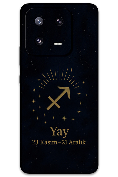 Gramaphone Xiaomi Mi 13 Compatible Sagittarius Pattern Phone Case + Screen Pr...