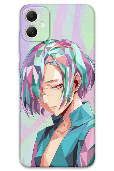 Gramaphone Galaxy A05 Compatible Anime Patterned Phone Case + Screen Protecto...