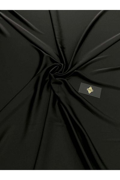 Luxuro Premium Silky Elastic Satin Black