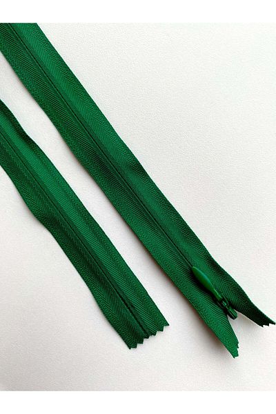 Luxuro Emerald Green Premium Hidden Zipper - 70 cm Length