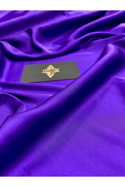 Luxuro Premium Silky Elastic Satin Purple
