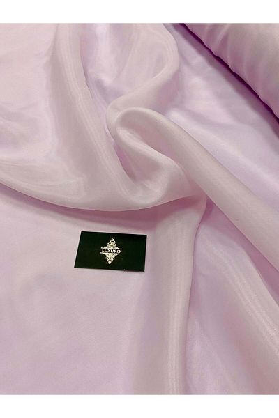 Luxuro Organza Pearl Lavender Light - 3 m Width