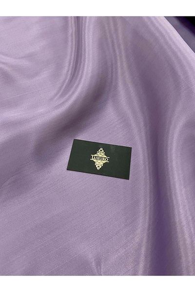 Luxuro Purple Pearl Organza - 3 m Width