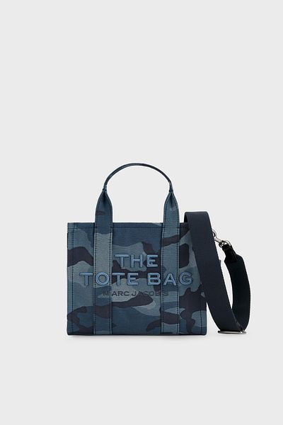 Marc Jacobs Jacquard Logo Embroidered Small Tote Bag with Detachable Strap Bag 2S4Htt003H03 401