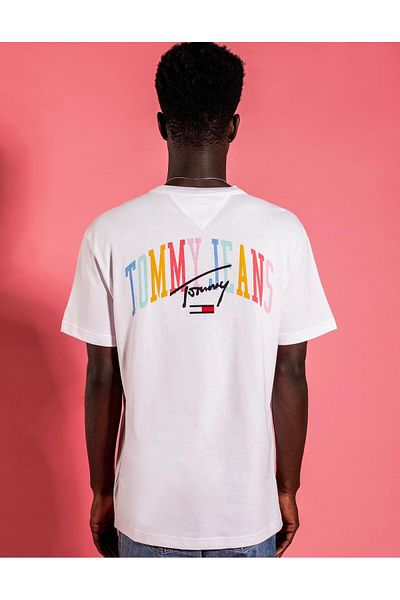 Tommy Hilfiger Pastel Collegiate Logo T-Shirt