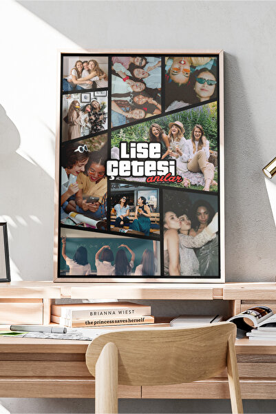 Sürpriz Vakti Kişiye Özel GTA Konseptli Anı Posteri | San Andreas Tarzı Arkad...