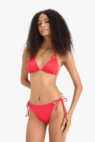 DeFacto Regular Fit Bikini Bottom-Fall in Love E0142Ax25Sm