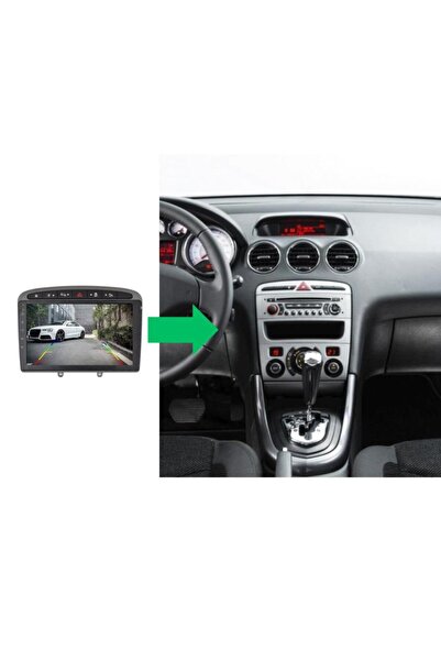 Peugeot 308-408 Android GPS Carplay 6+64 Kamera + Çerçeve (2008-2013) (yazılımsal) Pro Series NV-41869