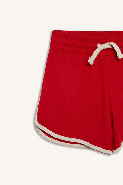 DeFacto Girl's Basic Plain Shorts with Elastic Waist B5164A825Hs