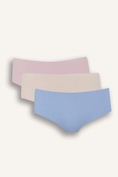 DeFacto Micro 3-pack Hipster Panties-Fall in Love E4938AX25SP