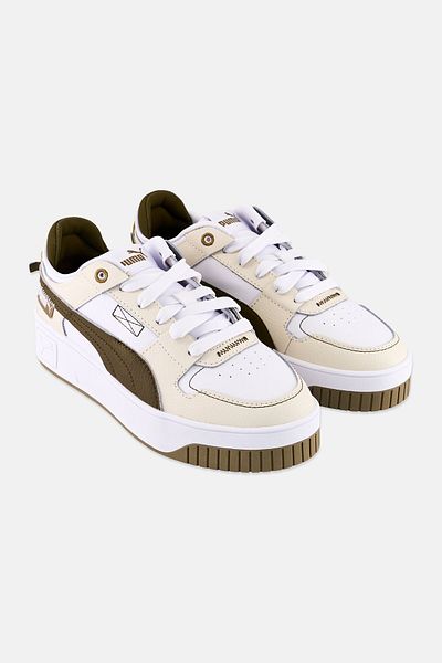 Puma Women Carina Street VTG Lace Up Outdoor Shoes, Multicolor