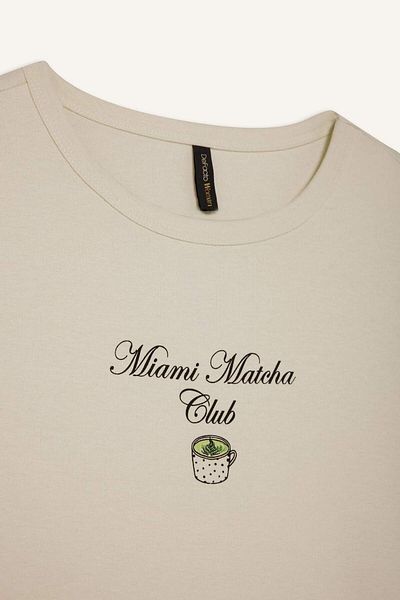 DeFacto Regular Fit Crew Neck Printed Rib Short Sleeve T-Shirt F5106Ax25Sm