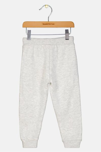 Fox Toddlers Boy Heather Jogger Pants, Grey