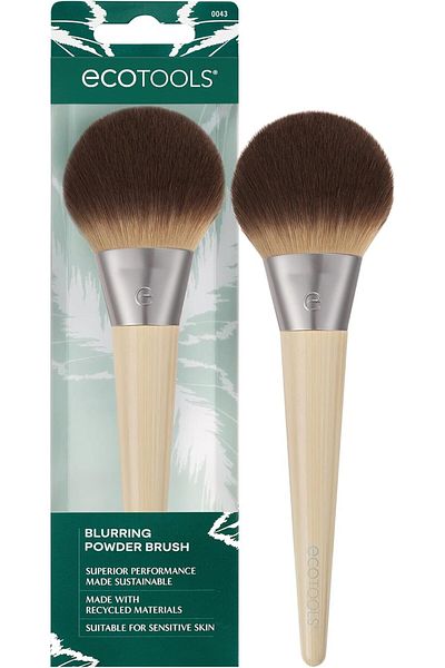 Ecotools Blurring Powder Makeup Brush, For Loose & Pressed Powder, Large Makeup Brush Et0043