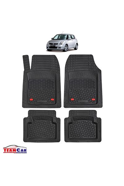 TEAMCAR Covorașe auto tip tavă compatibile cu Suzuki Swift 4 (2010–2017) - Hatchback