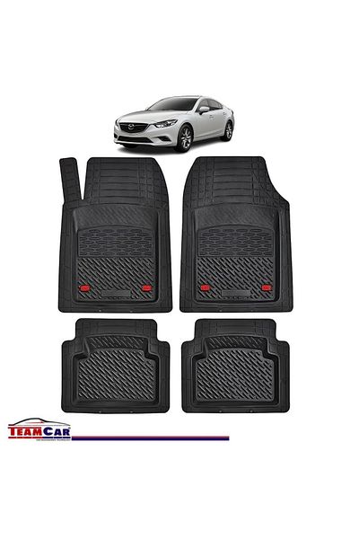 TEAMCAR ® Tray Type Car Mats Compatible With Mazda 6 Gj/gl (2012–PRESENT) - Sedan