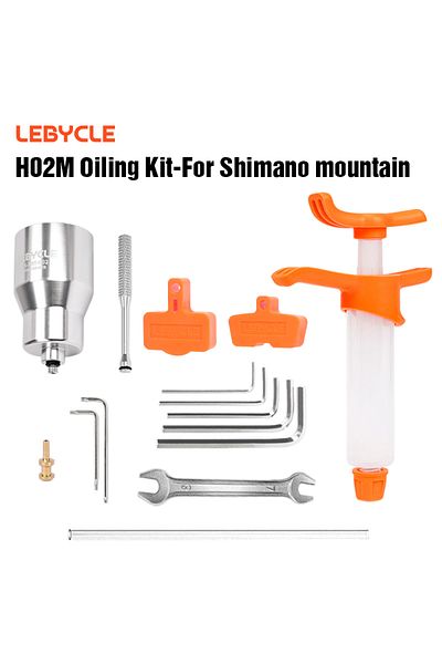 Choice MTB For shimano LEBYCLE MTB Road Bicycle Alloy Oiling Kit For Shimano Bike Brake Oil Bleed Tool Syst