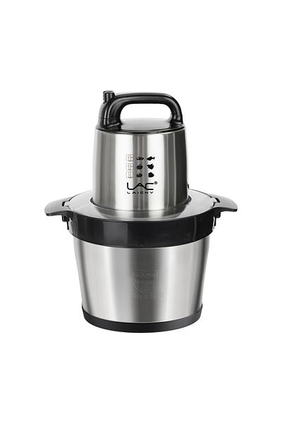 LAC LAICHY 6L Food Chopper，1000W Stainless Steel Food Processor 4 Sharp Blades，2 Speeds ，Non-slip mat