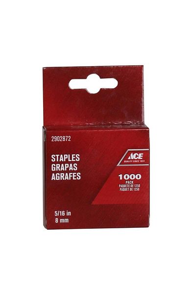 ACE T-50 Staple Pack (0.8 cm, 1000 Pc.)