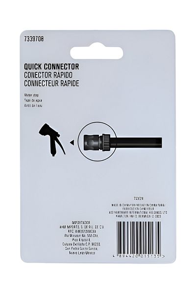 ACE Plastic Water Stop Hose Connector 1.9cm