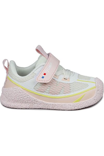 Jump White-Pink Girl's Sneaker 31127B