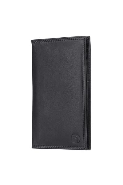 delis Unisex wallet, Amaris PT1355, genuine leather, Black