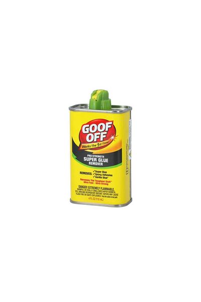 Generic مزيل الغراء الفائق من جوف أوف، أصفر، 4 أونصة سائلة