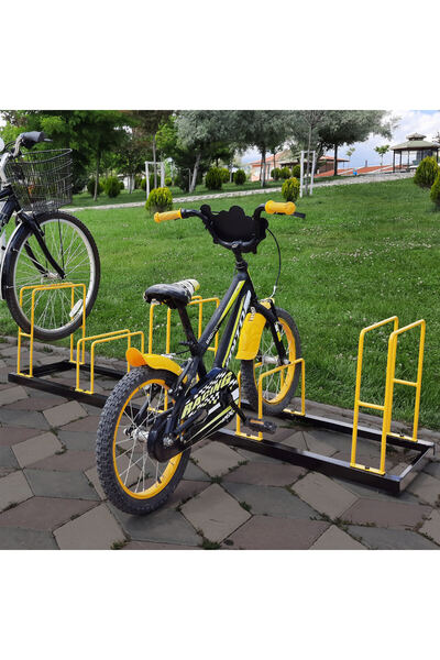 İlgi Trafik Bisiklet Park Yeri 5 li Bisiklet Park Demiri Beşli Bisiklet Koyma...