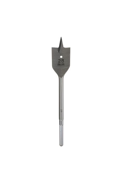 Bosch Economical and Fast Drilling Tempered Steel Spade Bit Silver 28 x 165mm