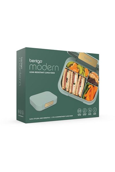Bentgo - 4 Compartments Modern Adult Lunchbox 850 ml - Green