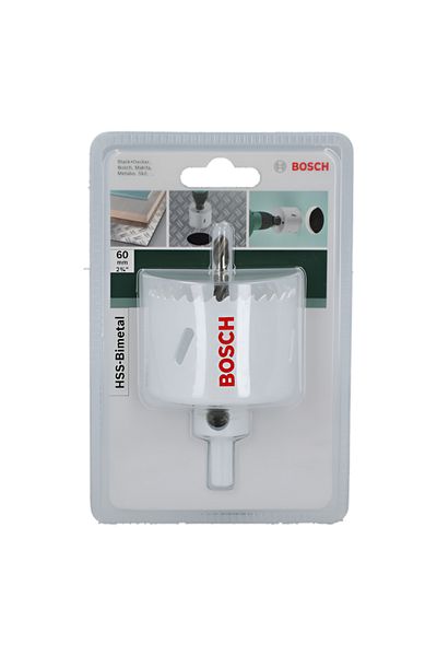 Bosch Variable Tooth Spacing High Speed Steel Bimetal Hole Saw White 60mm