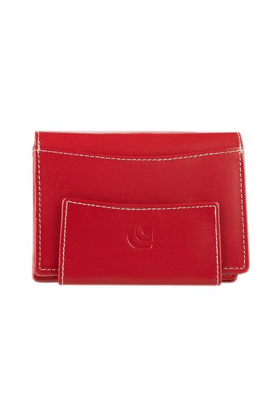delis Women's wallet Delis, Aerith PT1427, genuine leather, Red