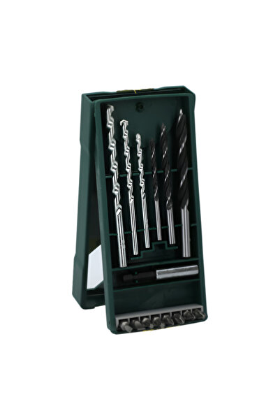 Bosch 15-Piece Mini X-Line Drill and Screwdriver Bit Set Silver and Black