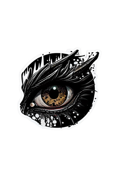 INOVATIX Σετ 8 τεμαχίων, Αυτοκόλλητο με το Μάτι του Δράκου Twain, INOVATIX®. ...