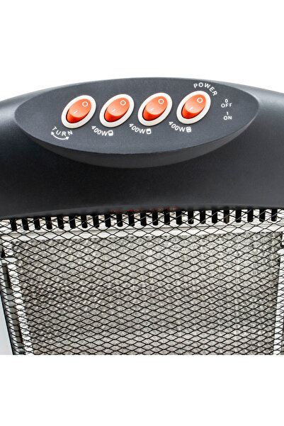 Zass HS 06 halogen radiator, 3 power levels: 400W / 800W / 1200W