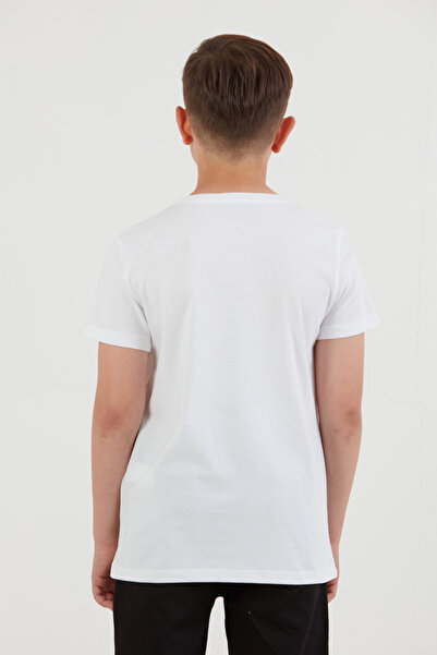 Fulla Moda Μπλουζάκι για αγόρι με στάμπα 100% βαμβάκι