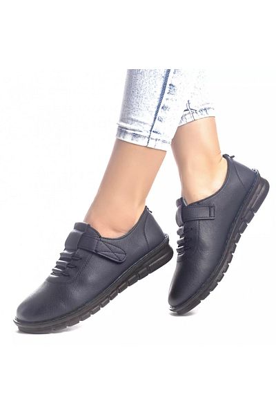 MODA STİL Judith casual shoes blue eco-leather, 36